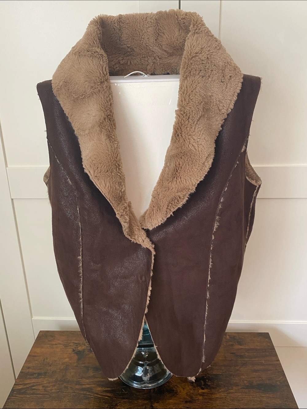 Olive & Oak Brown and Tan Vest